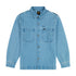 Lee Men's 2 Pocket Overshirt In Light Wash