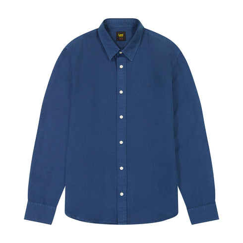 Lee Men's Patch Shirt Orion Blue