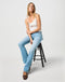 Wrangler Women's Eyelet Top In Vintage White