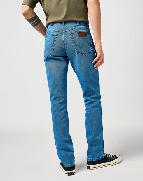 Wrangler Men's Texas Slim Jeans In Glacier