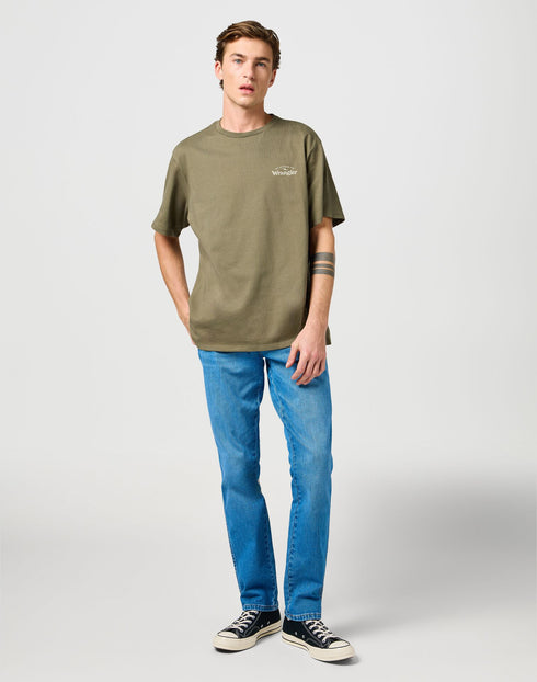 Wrangler Men's Texas Slim Jeans In Glacier