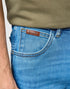 Wrangler Men's Texas Slim Jeans In Glacier