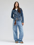 Lee Women's Rider Loose Jeans In Blue Koi