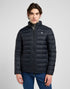 Lee Men's Stand Collar Puffer Jacket In Black