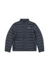 Lee Men's Stand Collar Puffer Jacket In Black