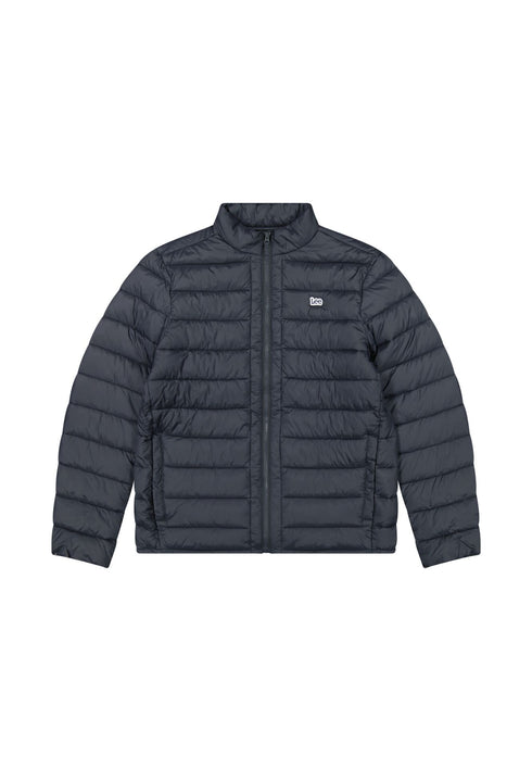 Lee Men's Stand Collar Puffer Jacket In Black