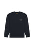 Lee Men's Logo Crew Sweatshirt in Unionall Black