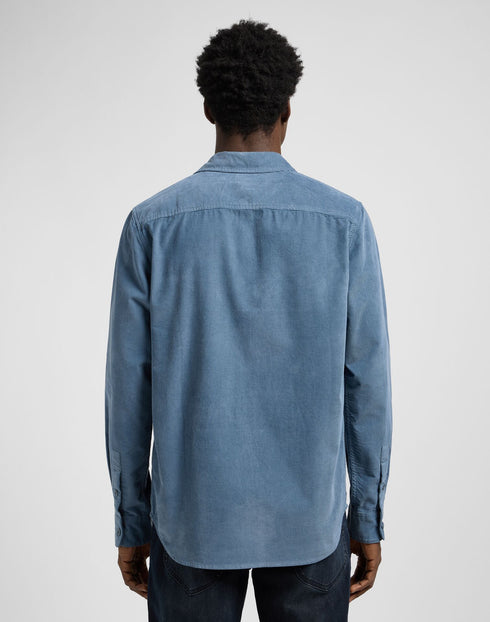 Lee Men's Leesure Shirt In Vintage Blue