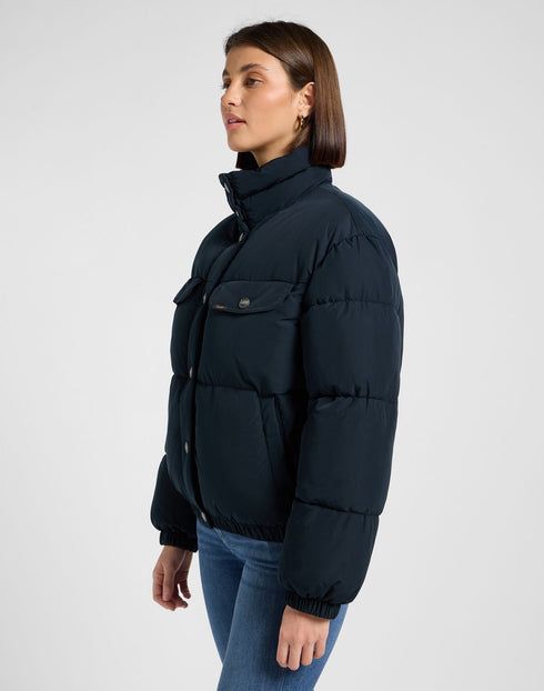 Lee Women's Rider Puffer Jacket In Black