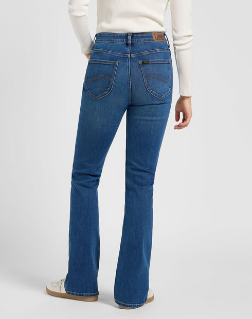 Lee Women's Breese Boot Cut jeans In Deep in