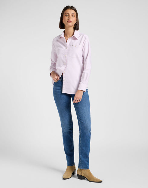 Lee Women's All Purpose Shirt In Pinky Plum