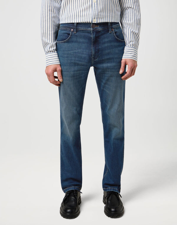 Wrangler Men's Greensboro Jeans In Marine Tint