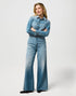 Wrangler Women's Radiating Coverall In Shimmer Stone