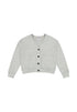 Lee Women's Cardigan Sweater In Gray Space Dye