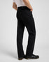 Lee Men's X Straight Jeans In Midnight Black