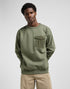 Lee Men's Utility Crew Sweatshirt In Oak Moss