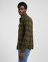 Lee Men's Clean Western Shirt In Army Green Buff
