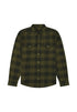 Lee Men's Clean Western Shirt In Army Green Buff