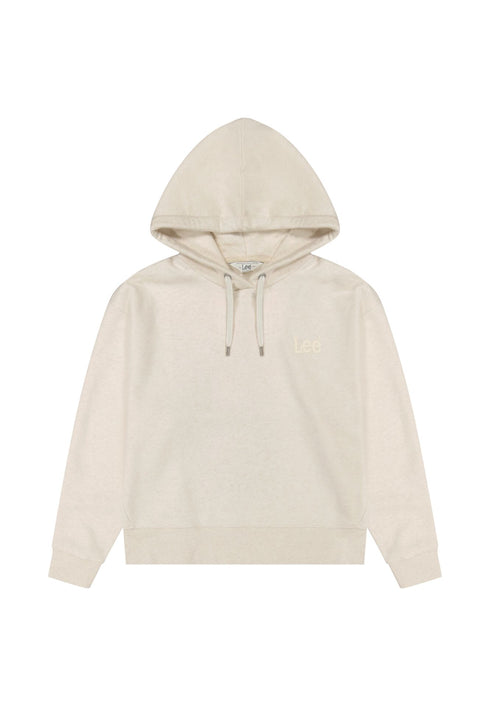 Lee Women's Essential Hoodie In Ecru Heather