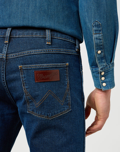 Wrangler Men's Greensboro Jeans In Stone River