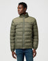 Wrangler Men's Packable Puffer Jacket In Dusty Olive