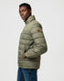 Wrangler Men's Packable Puffer Jacket In Dusty Olive