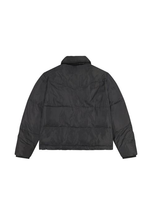 Wrangler Men's Puffer Jacket In Black