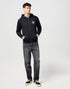 Wrangler Men's Graphic Zip Hoodie In Black