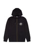 Wrangler Men's Graphic Zip Hoodie In Black