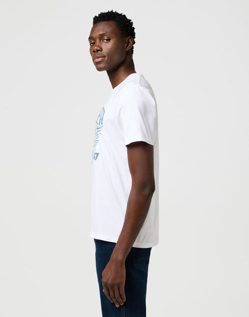 Wrangler Men's Americana T-Shirt in Worn White