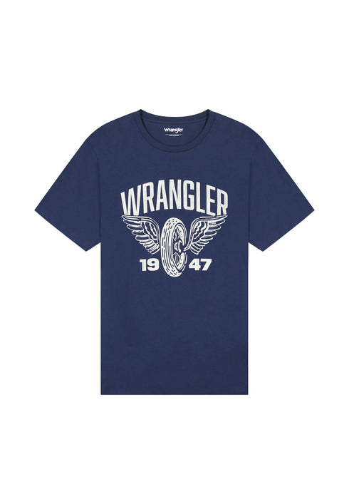 Wrangler Men's Americana T-Shirt in Navy