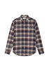 Wrangler Men's Brushed 1 Pocket Shirt In Navy Birch