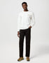 Wrangler Men's Long Sleeve Americana T-Shirt In Worn White