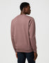 Wrangler Men's Americana Crew Neck Sweatshirt In Peppercorn