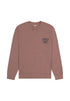 Wrangler Men's Americana Crew Neck Sweatshirt In Peppercorn