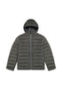 Lee Men's Puffer Jacket In Static Gray