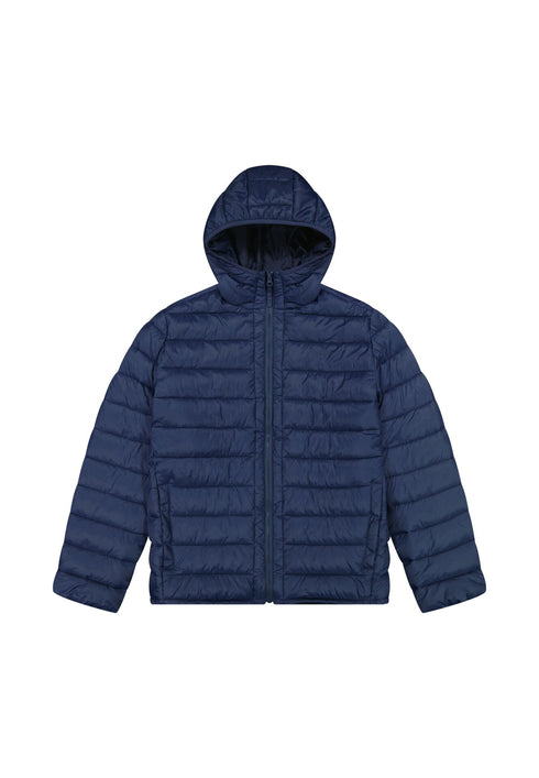 Lee Men's Puffer Jacket In Mood Indigo
