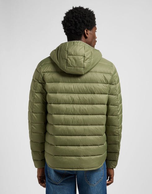 Lee Men's Puffer Jacket In Mercantile Green