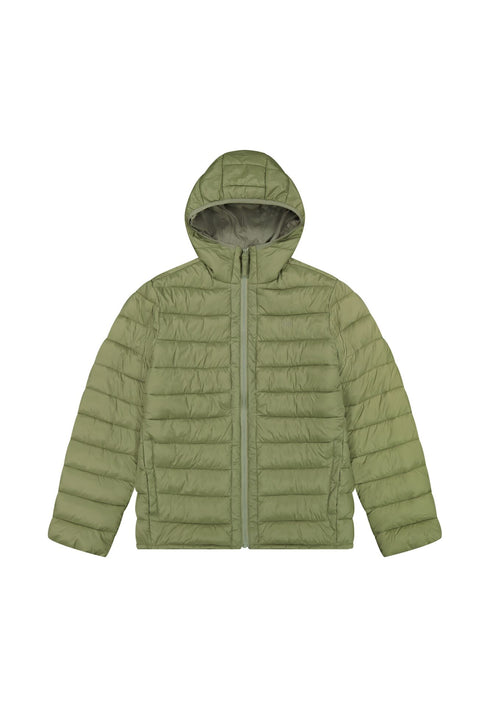 Lee Men's Puffer Jacket In Mercantile Green