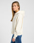Lee Women's Logo Hoodie In Ecru