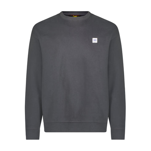 Lee Men's Work Wear Sweatshirt In Washed Black
