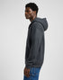 Lee Men's Work Wear Full Zip Hoodie In Washed Black
