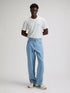 Lee Men's Henry Baggy Drawstring Jeans In Light Stone