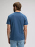 Lee Men's Medium Wobbly T-Shirt In Academy Blue