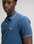 Lee Men's Pique Polo T-Shirt In Academy Blue