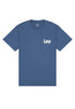 Lee Men's Short Sleeve Logo T-Shirt In Academy Blue