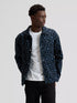 Lee Men's Clean Work Wear Jacket In Geo Print