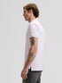 Lee Men's Pique Polo T-Shirt In Light Icy Pink