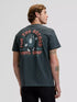 Lee Men's Vinyl T-Shirt In Washed Black