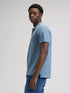 Lee Men's Garment Dye Polo In Dustier Blue